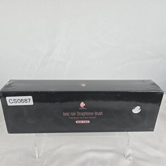 NEW MiroPure Ionic Hair Straightener Brush Model KL1020 - NIB - Picture 1 of 9